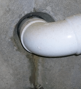 leaking pipe