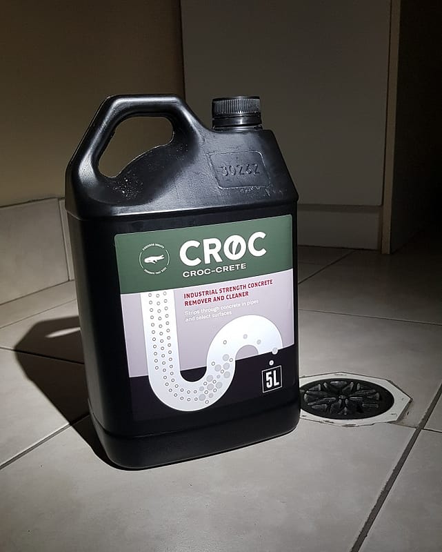 Croc Crete | Concrete Dissolver | Plumbing Supplies | Pipe Magic