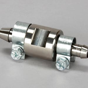 Hose Connector With Hose Clamps